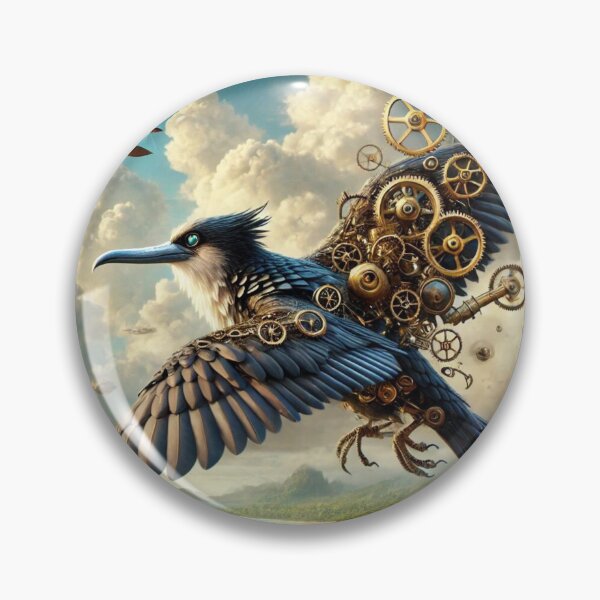 Item preview, Steampunk Frigatebird designed and sold by Sillytoe.
