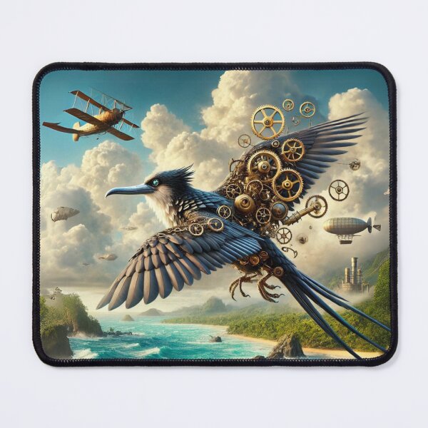 Item preview, Steampunk Frigatebird designed and sold by Sillytoe.