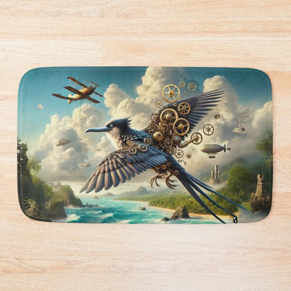 Item preview, Steampunk Frigatebird designed and sold by Sillytoe.