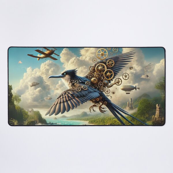 Item preview, Steampunk Frigatebird designed and sold by Sillytoe.