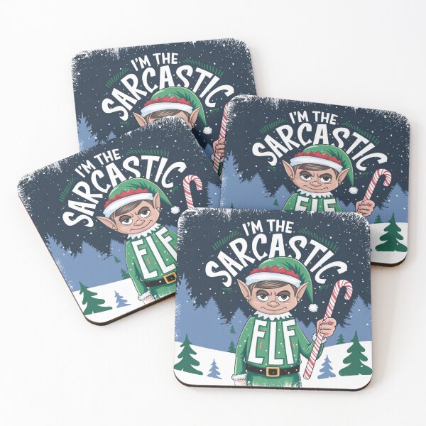 Item preview, I'm The Sarcastic Elf designed and sold by FunkyCatDesigns.