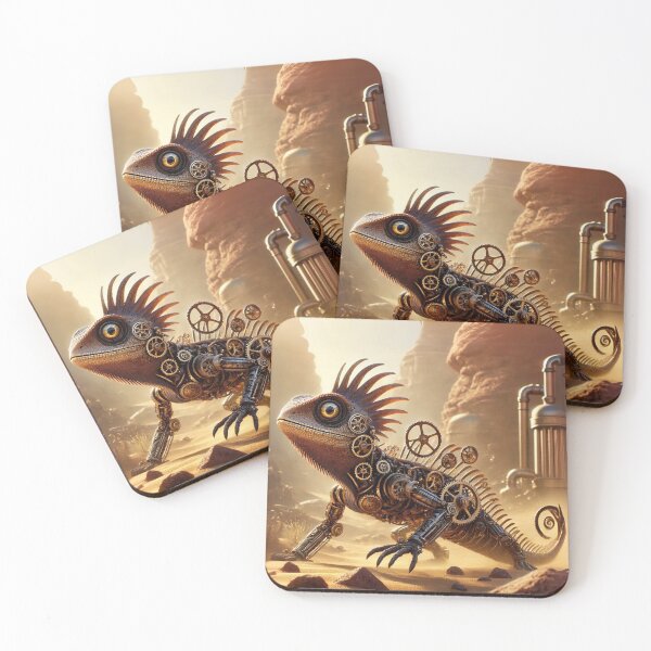 Item preview, Steampunk Frilled Lizard designed and sold by Sillytoe.