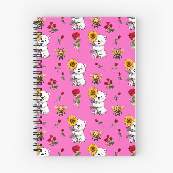 Item preview, Bees, Bears, Roses and Sunflowers Pattern  designed and sold by Grang Art Artistic Designs.