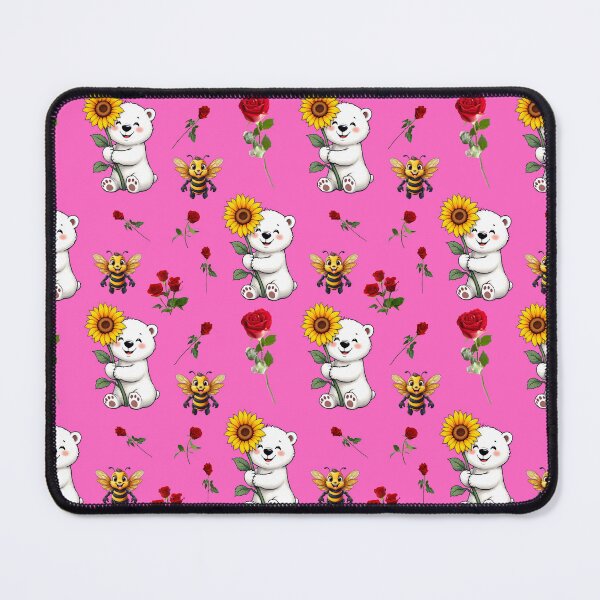 Item preview, Bees, Bears, Roses and Sunflowers Pattern designed and sold by Grang Art Artistic Designs.