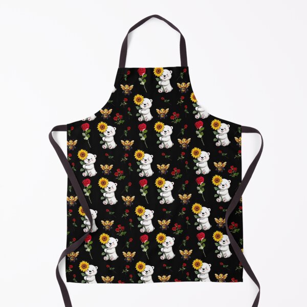 Item preview, Bees, Bears, Roses and Sunflowers Pattern designed and sold by Grang Art Artistic Designs.