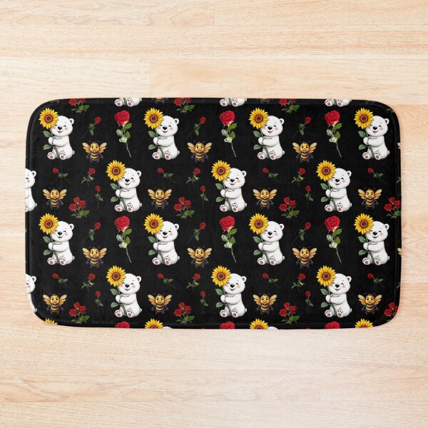 Item preview, Bees, Bears, Roses and Sunflowers Pattern designed and sold by Grang Art Artistic Designs.
