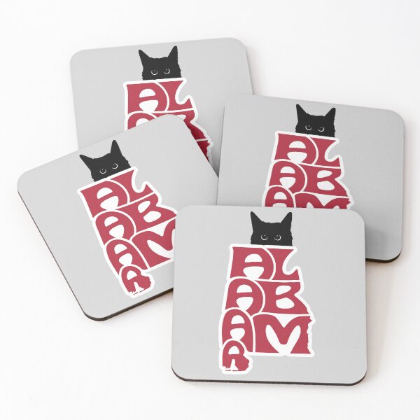 Item preview, Cat Loves Alabama | State Pride for Pet Lovers designed and sold by GoblinBoutique.