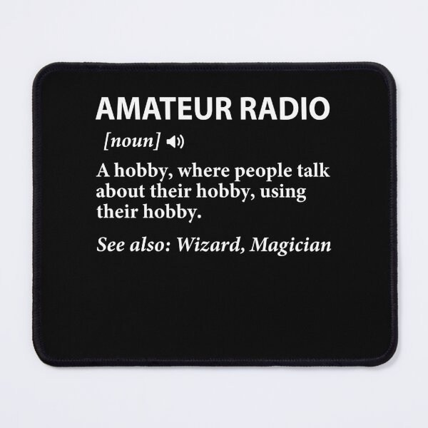 Item preview, Amateur Radio Definition Hobby Funny Ham Radio Operator designed and sold by Rahjihan.