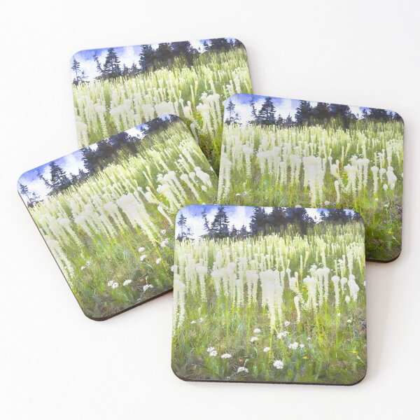 Item preview, Bear Grass Flowers Glacier National Park 101 designed and sold by RichFrancoCars.
