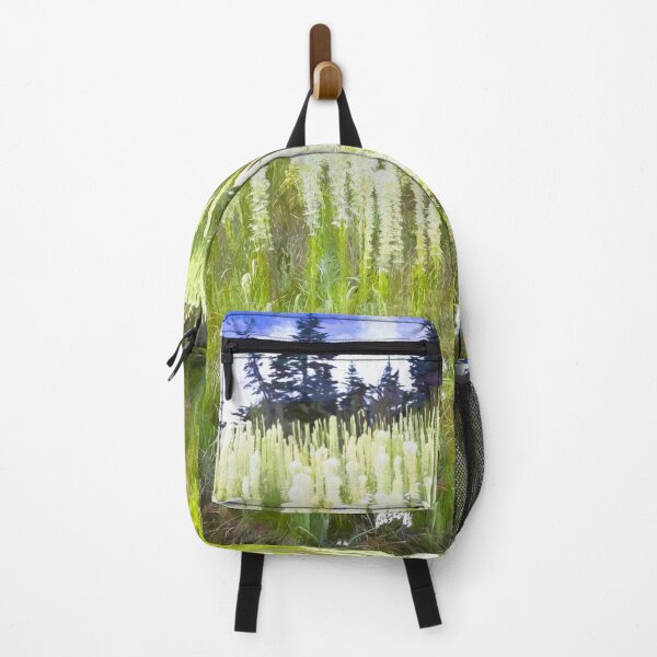 Item preview, Bear Grass Flowers Glacier National Park 101 designed and sold by RichFrancoCars.