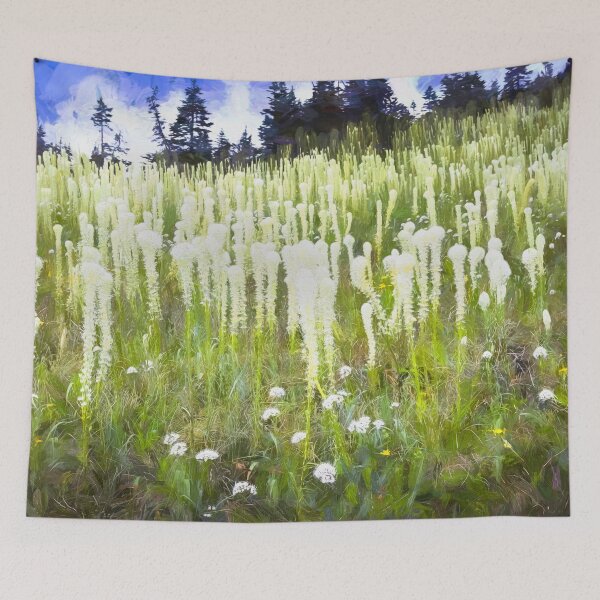 Item preview, Bear Grass Flowers Glacier National Park 101 designed and sold by RichFrancoCars.