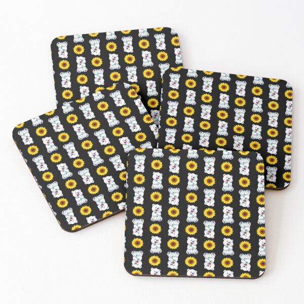 Item preview, Bears and Sunflowers Pattern  designed and sold by Grang Art Artistic Designs.