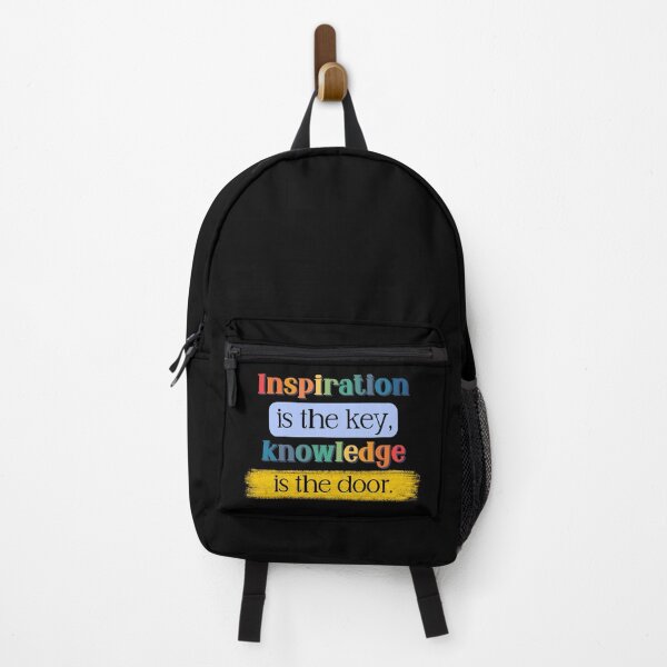 Item preview, Inspiration Is The Key, Knowledge Is The Door. Classroom Inspiration designed and sold by AngieArt-.