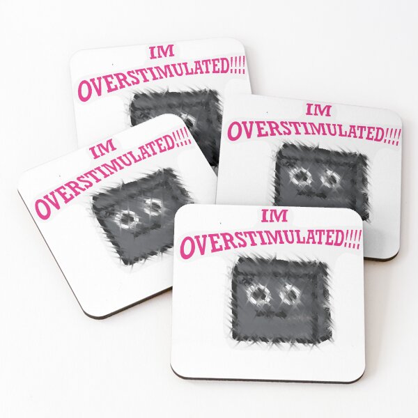 Item preview, Overstimulated Block designed and sold by floresitas.