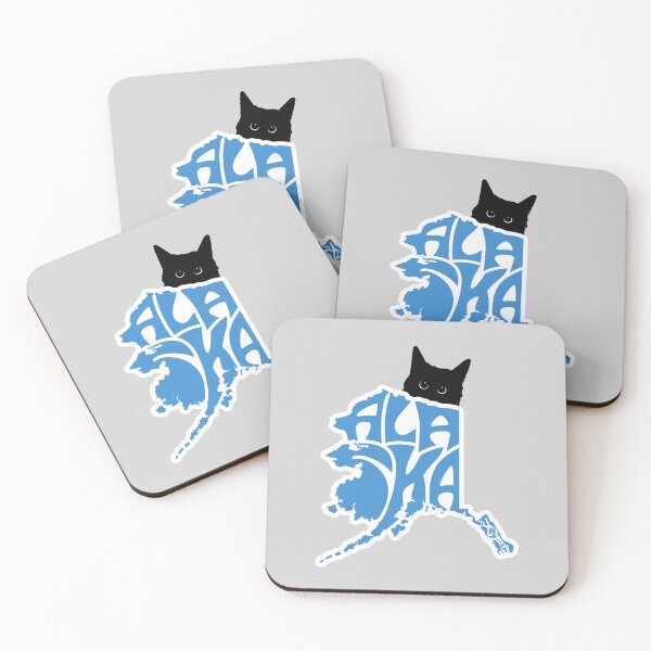 Item preview, Cat Loves Alaska | State Pride for Pet Lovers designed and sold by GoblinBoutique.