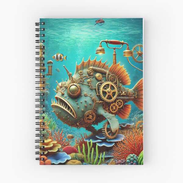 Item preview, Steampunk Frogfish designed and sold by Sillytoe.