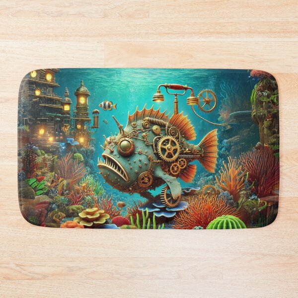 Item preview, Steampunk Frogfish designed and sold by Sillytoe.