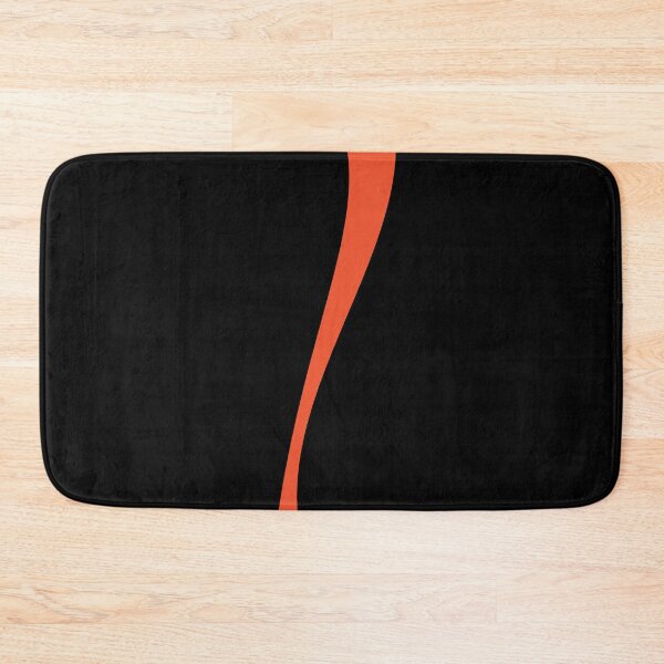 Item preview, Simple Waves 2 in Black and Orange designed and sold by LAEC-Shop.