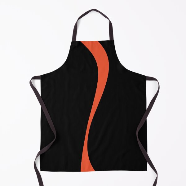 Item preview, Simple Waves 2 in Black and Orange designed and sold by LAEC-Shop.