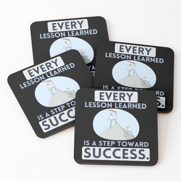 Item preview, Every lesson learned is a step toward success. Classroom Inspiration designed and sold by AngieArt-.