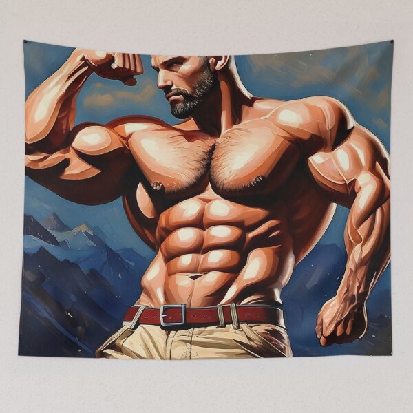 Item preview, Masculine Man designed and sold by ArtFactoryAI.