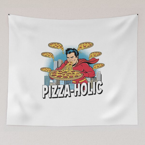 Item preview, Pizza Holic Super Hero Design designed and sold by Peter Stawicki.
