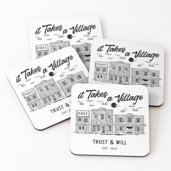 Item preview, It Takes a Village designed and sold by Trust-and-Will.
