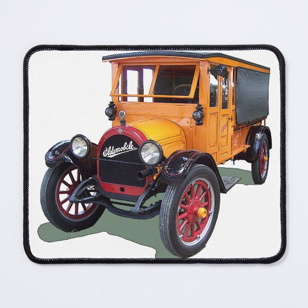 Item preview, Orange 1915 Oldsmobile truck designed and sold by avenueart01.