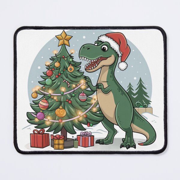 Item preview, T-Rex Christmas designed and sold by FunkyCatDesigns.