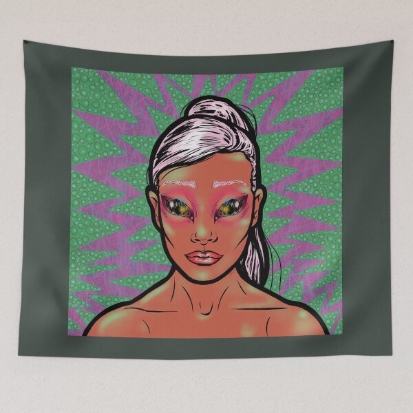 Item preview, Alien Comic Girl designed and sold by turddemon.