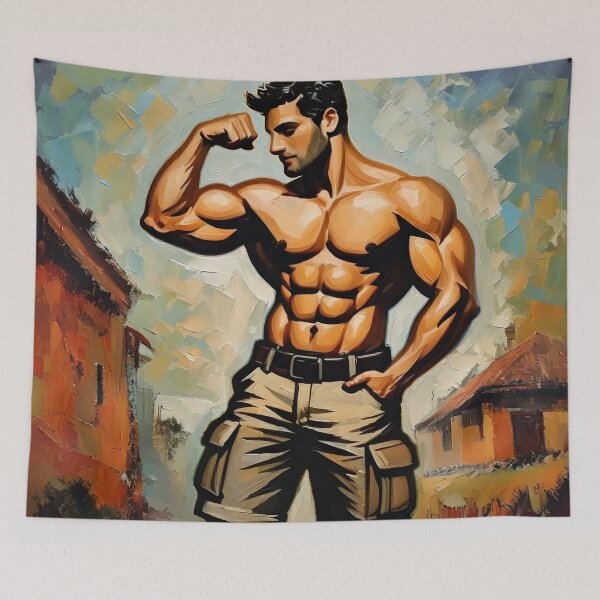 Item preview, Masculine Man designed and sold by ArtFactoryAI.