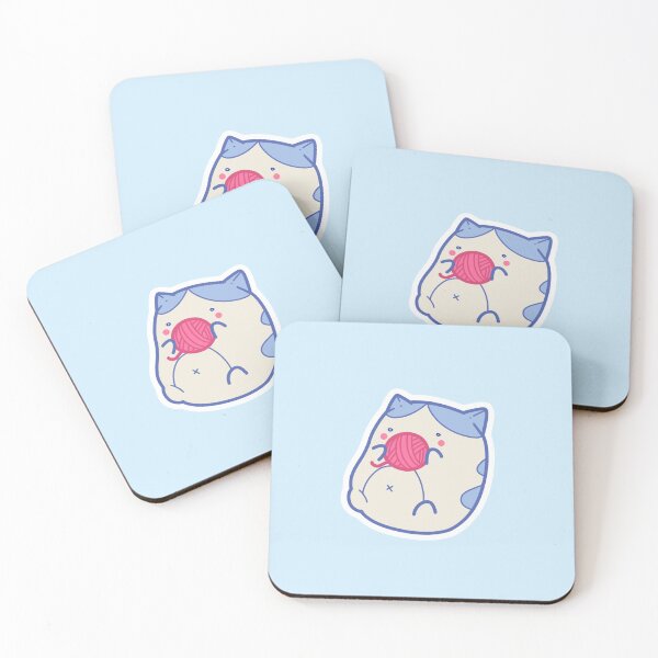 Item preview, Cat playing with Yarn designed and sold by Huniii.