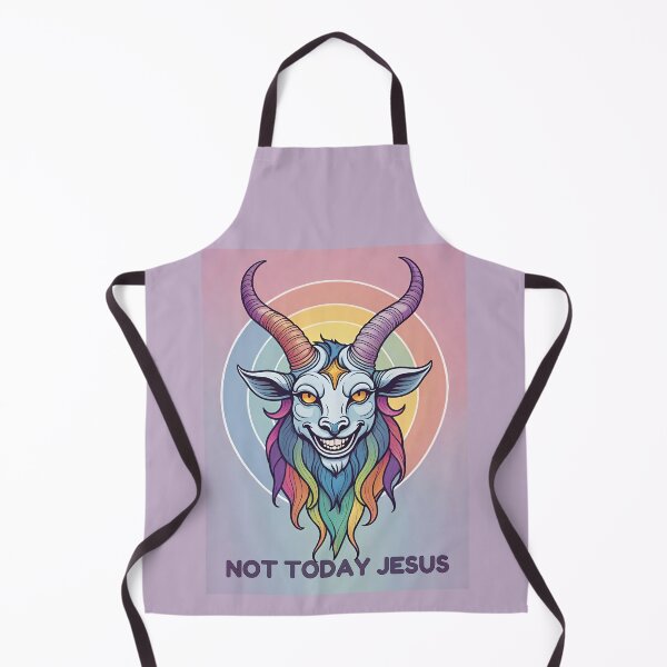 Item preview, Not today Jesus designed and sold by anunusualwoman.