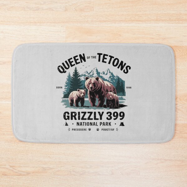 Item preview, Queen Of The Tetons Grizzly 399 National Park Preserve designed and sold by love3617.