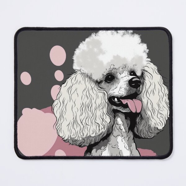 Item preview, Gracious White Poodle designed and sold by JuniperFinch.