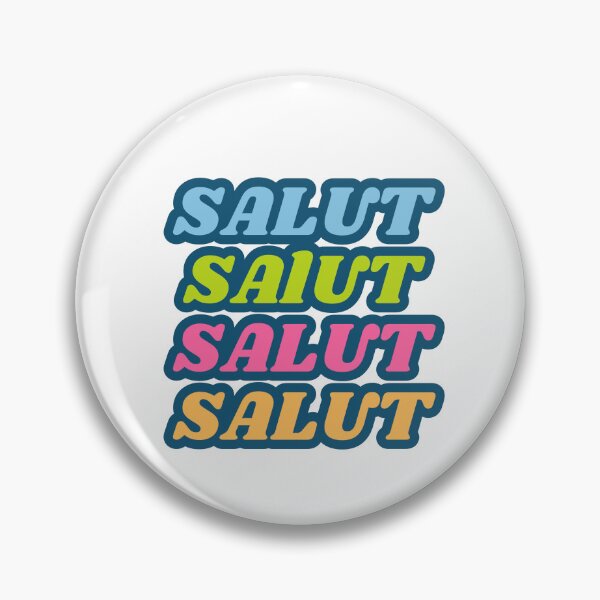 Item preview, Salut Hello in French designed and sold by Voici.