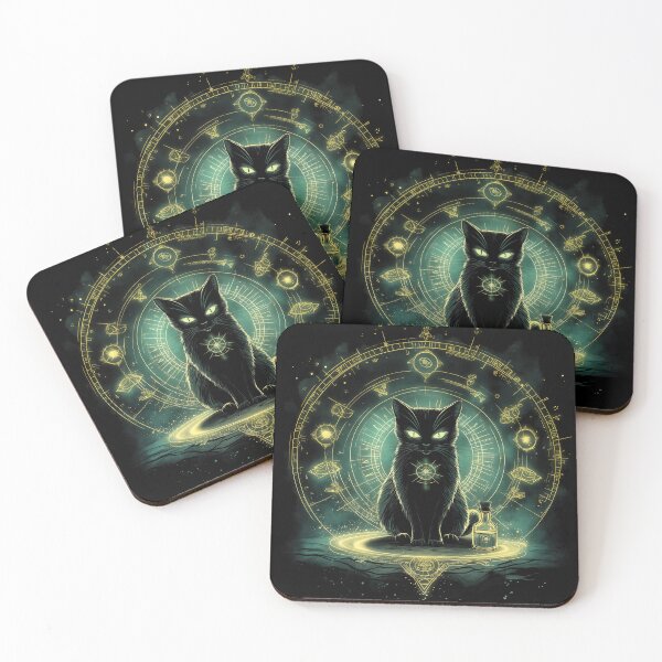 Item preview, Celestial Alchemist - The Black Cat's Secret designed and sold by Ideationing.
