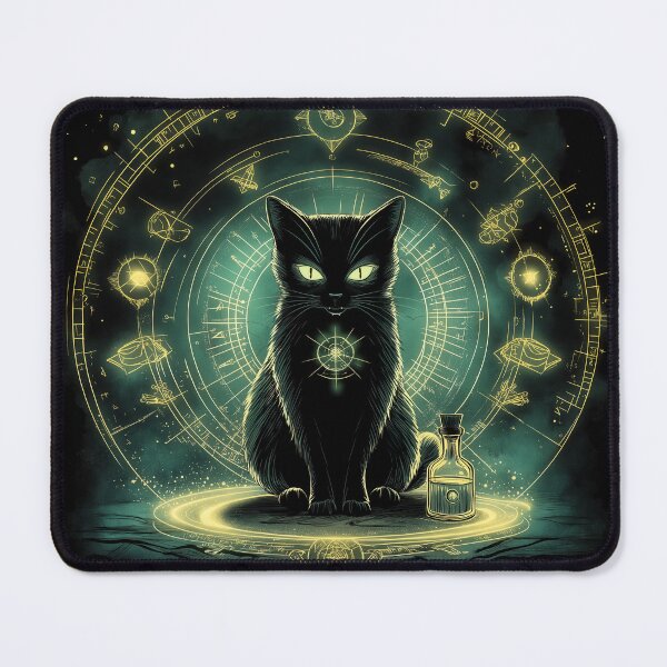 Item preview, Celestial Alchemist - The Black Cat's Secret designed and sold by Ideationing.