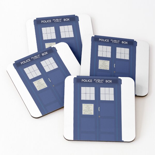 Item preview, time traveling police box designed and sold by persimmonsara.