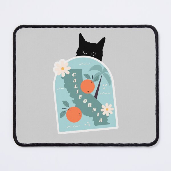 Item preview, My Cat Misses California | State Pride for Pet Lovers designed and sold by GoblinBoutique.