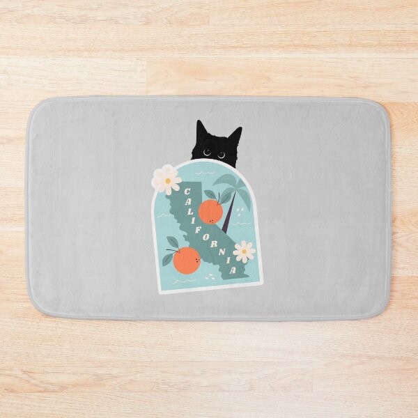 Item preview, My Cat Misses California | State Pride for Pet Lovers designed and sold by GoblinBoutique.