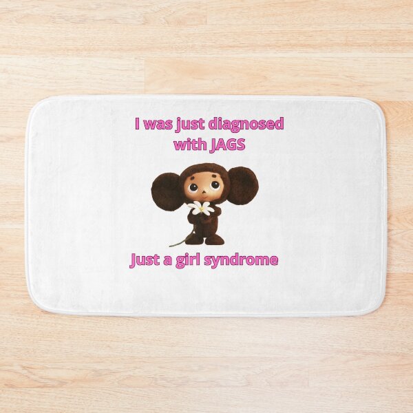 Item preview, Just Diagnosed with JAGS - Just a Girl Syndrome Humor designed and sold by TasteOk.