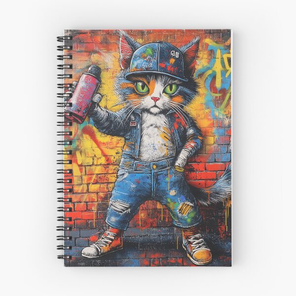 Item preview, Graffiti Rebel - The Artistic Cat designed and sold by Ideationing.