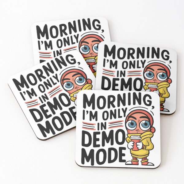 Item preview, Character with coffee. designed and sold by MyHappyArtShop.