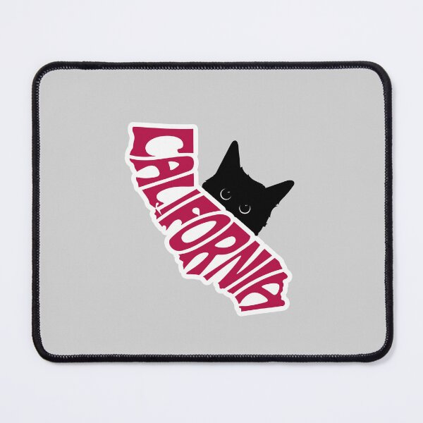 Item preview, Cat Loves California | State Pride for Pet Lovers designed and sold by GoblinBoutique.
