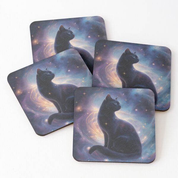 Item preview, Galactic Guardian - The Cosmic Cat designed and sold by Ideationing.
