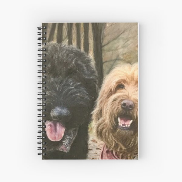 Item preview, Goldendoodle Fall Walk designed and sold by NathBros.