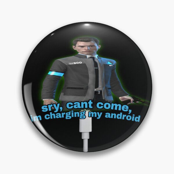 Artikelvorschau, Dbh Connor - lädt mein Android auf entworfen und verkauft von Alpinkpaca.