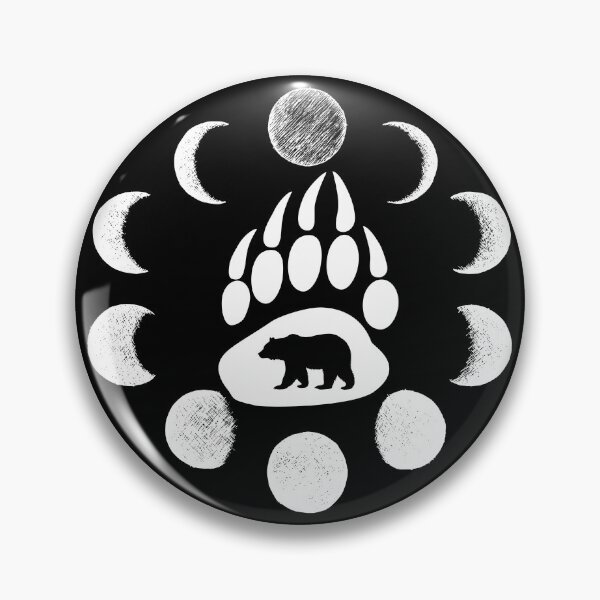 Item preview, Bear inside a bear paw designed and sold by Dougall5150.