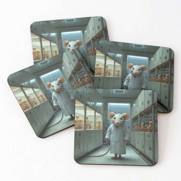 Item preview, The Mouse Scientist designed and sold by ImaginePrintopia.